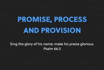 Promise, Process and Provision